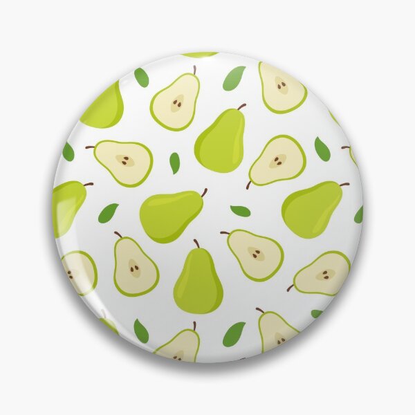 Aperçu de l'œuvre Joli motif de poire verte juteuse créée et vendue par ButterandCheese.