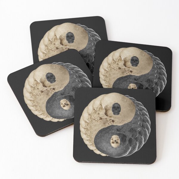 Item preview, Yin Yang skulls designed and sold by DotorEaon.
