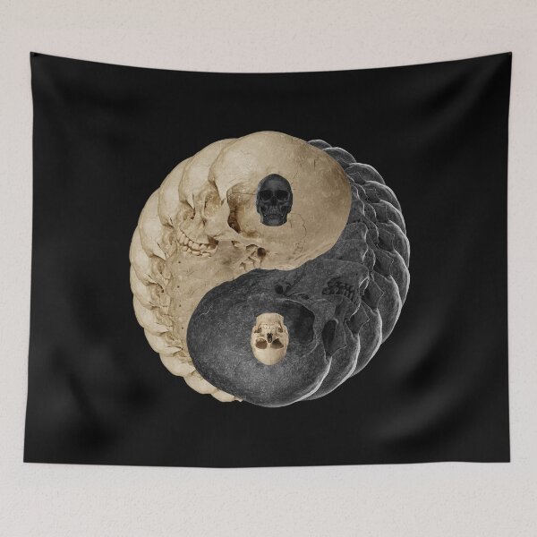 Item preview, Yin Yang skulls designed and sold by DotorEaon.