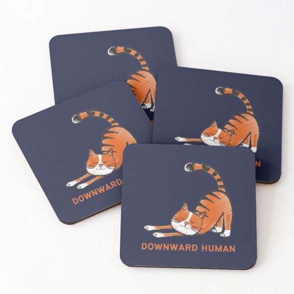 Item preview, Downward Human | Yoga Cat  designed and sold by NikStore.