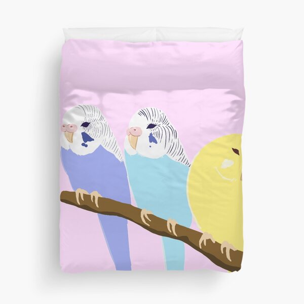 Budgies Duvet Cover