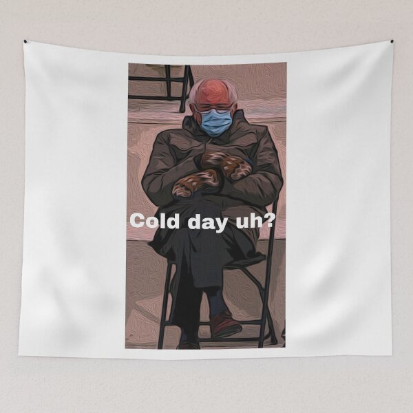 Item preview, Bernie Sanders Inauguration Day meme, Inauguration Day 2021 funny mittens meme designed and sold by thetextbookgirl.