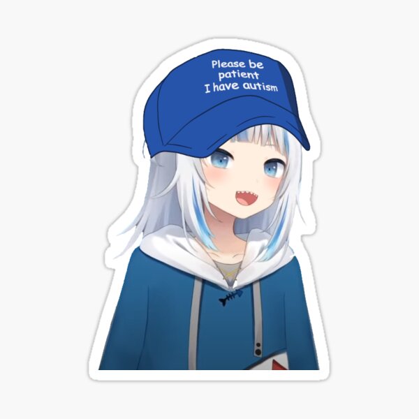 Item preview, Gawr Gura funny Vtuber  designed and sold by milkphobia.