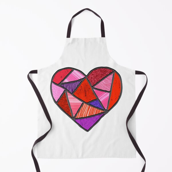 Item preview, Stain glass heart design mosaic suncatcher love designed and sold by crookedriverusa.