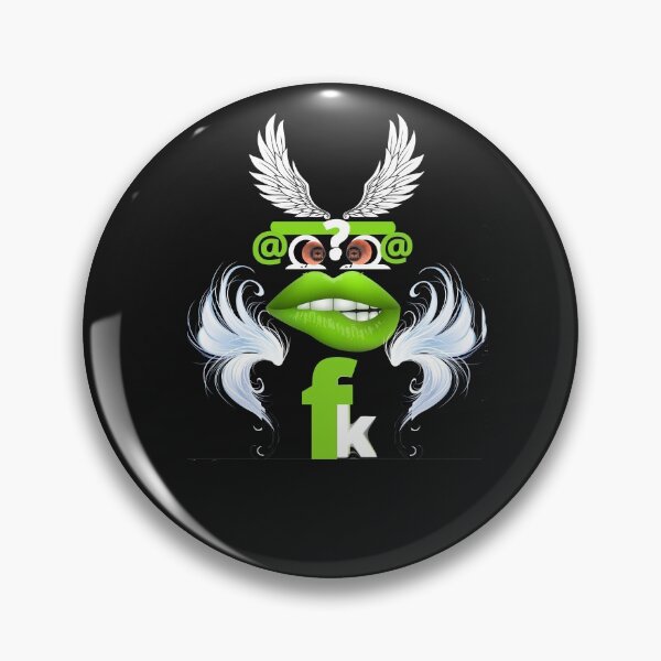 Item preview, F@@KMONKEY ANGEL GREEN designed and sold by Flirt-Teez.