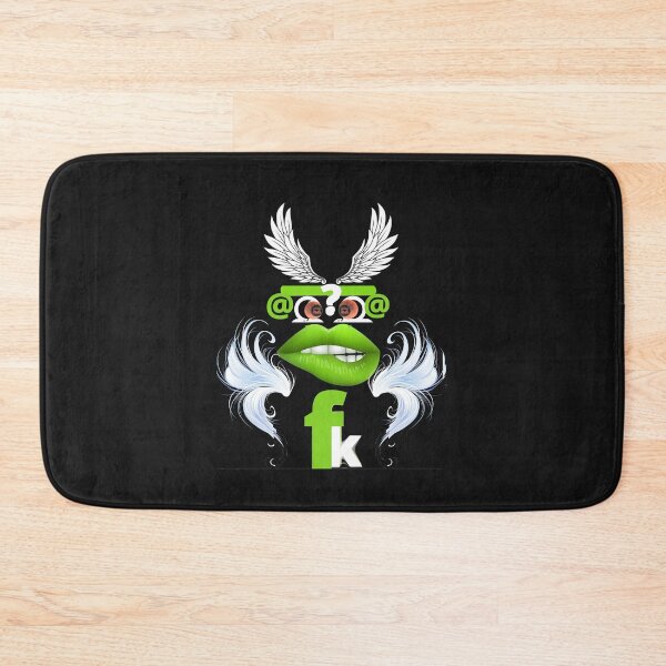 Item preview, F@@KMONKEY ANGEL GREEN designed and sold by Flirt-Teez.