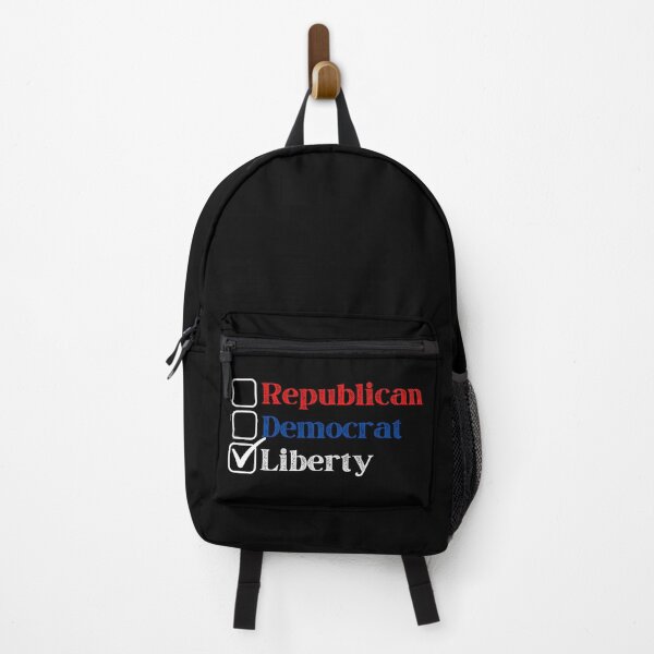 Item preview, Republican - Democrat - Liberty (Dark Background Version) designed and sold by BattleMtnArmory.