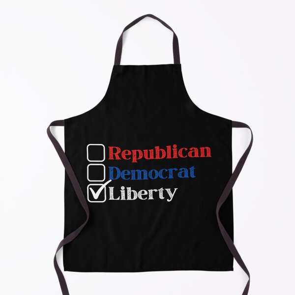 Item preview, Republican - Democrat - Liberty (Dark Background Version) designed and sold by BattleMtnArmory.