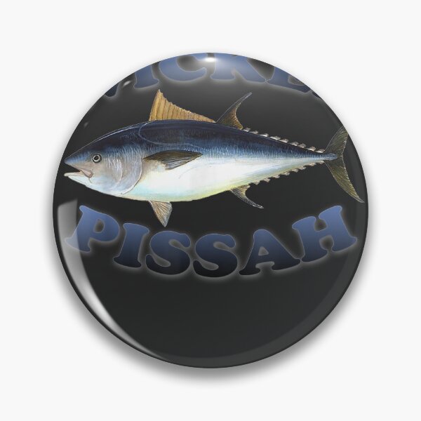 Item preview, Malvado Pissah Atún Rojo Ilustración Pescador Pesca Pescador designed and sold by Christineaz.