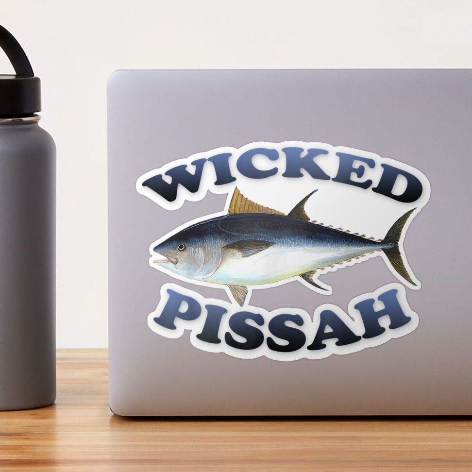  Wicked Pissah Bluefin Tuna Fish Illustration Fishing