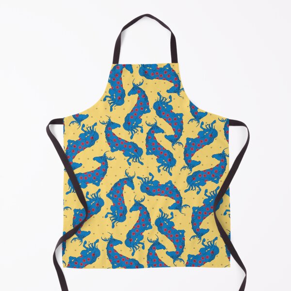 Item preview, Blue horse art pattern designed and sold by Tayastore.