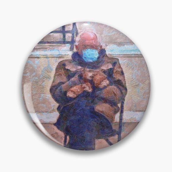Item preview, Bernie Sanders Fan Art Impressionist Painting In The Style Of Vincent Van Gogh designed and sold by alancrapopod.
