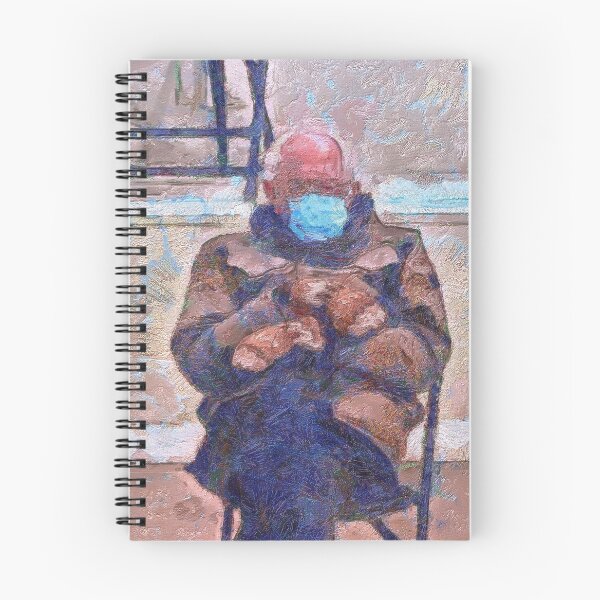 Item preview, Bernie Sanders Fan Art Impressionist Painting In The Style Of Vincent Van Gogh designed and sold by alancrapopod.