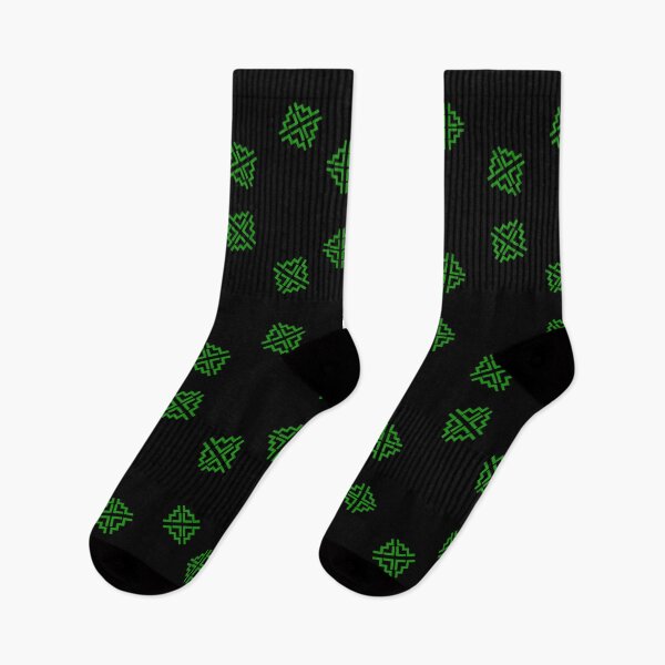 Item preview, Hmong Cross Stitch Green 1 designed and sold by HmongDesignsByM.