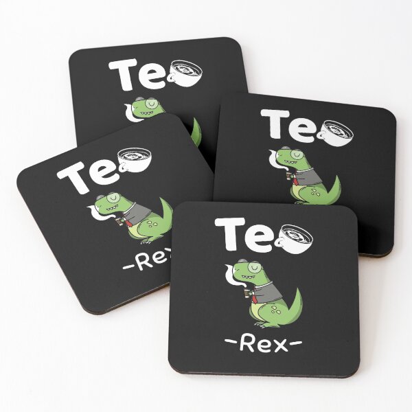 Item preview, Dinosaur pun funny- Tea Rex designed and sold by The Full Cart.
