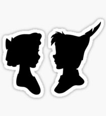 peter pan and wendy Sticker