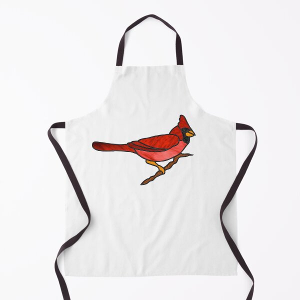 Item preview, Cardinal Digital Stain Glass Suncatcher Design designed and sold by crookedriverusa.