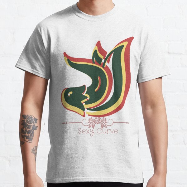 Sexy Curve-Graphic Arts/Delicate Florals by Prishea Classic T-Shirt