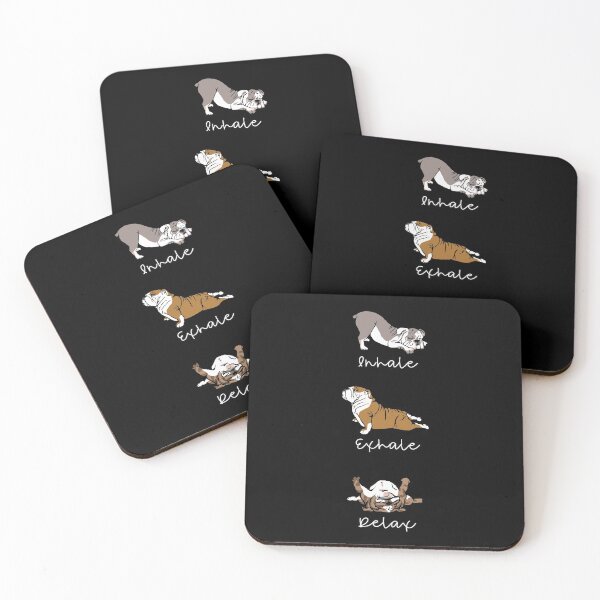 Item preview, Inhale Exhale Relax Dogs designed and sold by PawPrintsDesign.