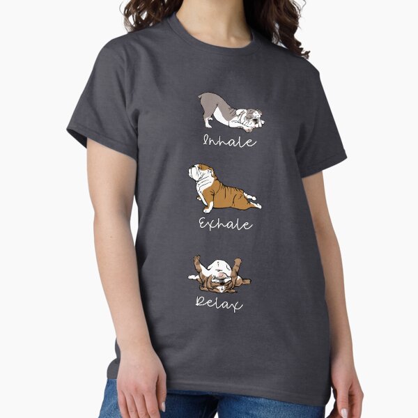 Item preview, Inhale Exhale Relax Dogs designed and sold by PawPrintsDesign.