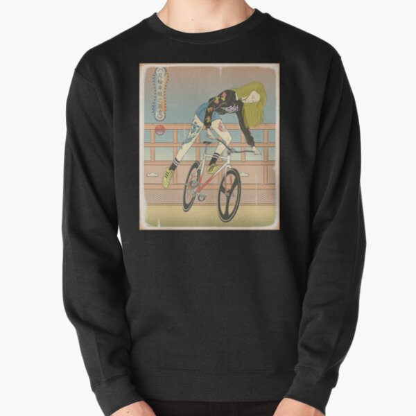 Amazon Sport & Maillots de bain Vêtements de sport Sweatshirts Eat Sleep Bike Repeat Biking Cycling Cyclist Bicyclist Retro Sweatshirt 