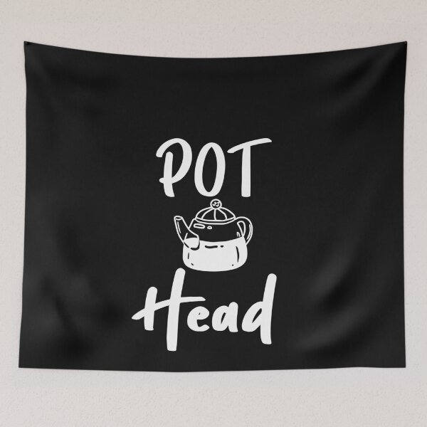 Item preview, Pot Head with a Coffee Pot - Coffee Lover  Funny Design designed and sold by Click-Like.