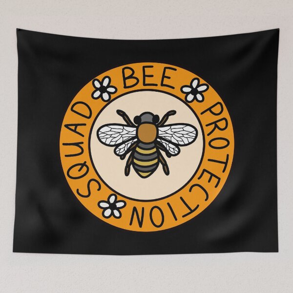 Item preview, Escuadrón de protección de las abejas - Save The Bees designed and sold by BundaBear.