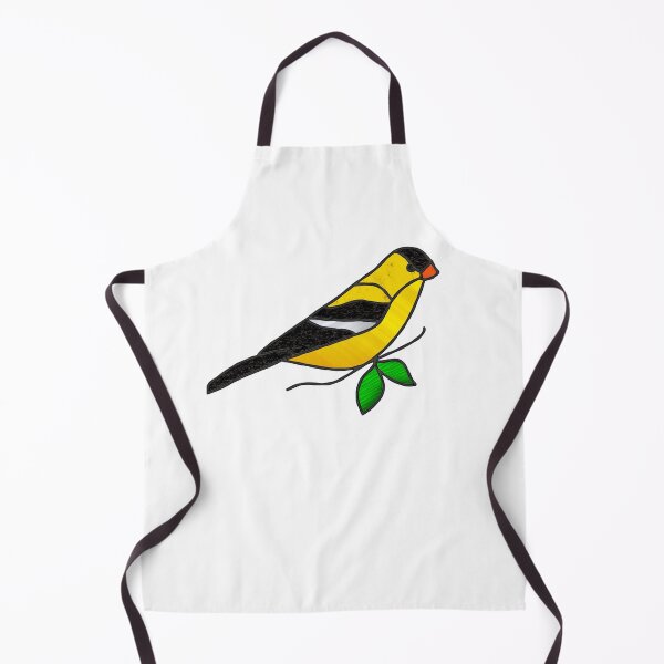 Item preview, Goldfinch Digital Stain Glass Suncatcher Design designed and sold by crookedriverusa.