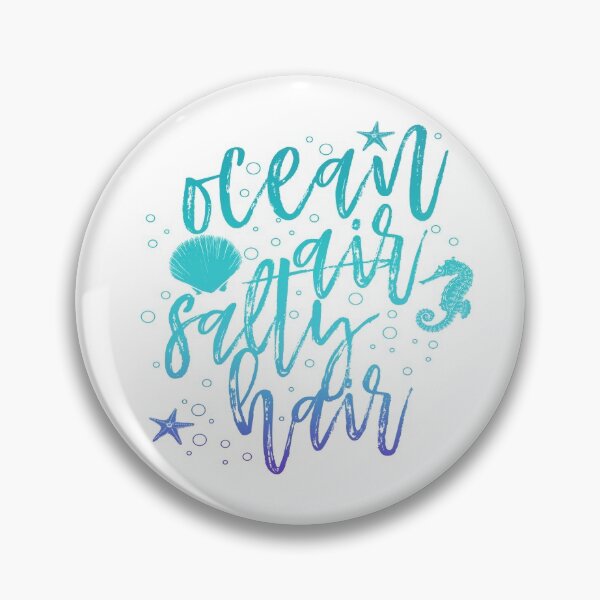 Item preview, Summer Ocean Air Salty Hair Beach designed and sold by megatype.