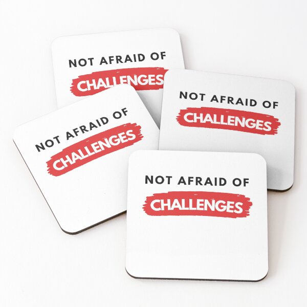 Item preview, Not Afraid of Challenges designed and sold by stelsanc.