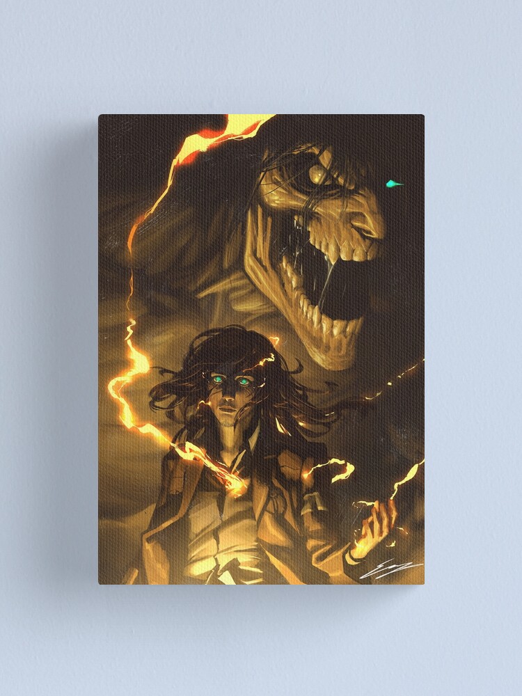 Alternate view of Eren Jaeger - Declaration of War Canvas Print