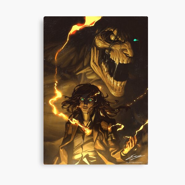 Eren Jaeger - Declaration of War Canvas Print