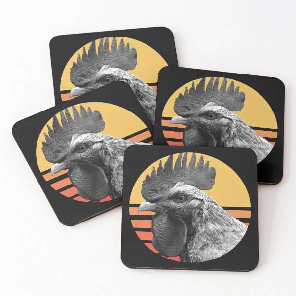Item preview, Vintage Chicken Phone Retro Sunset  designed and sold by Sharath98.