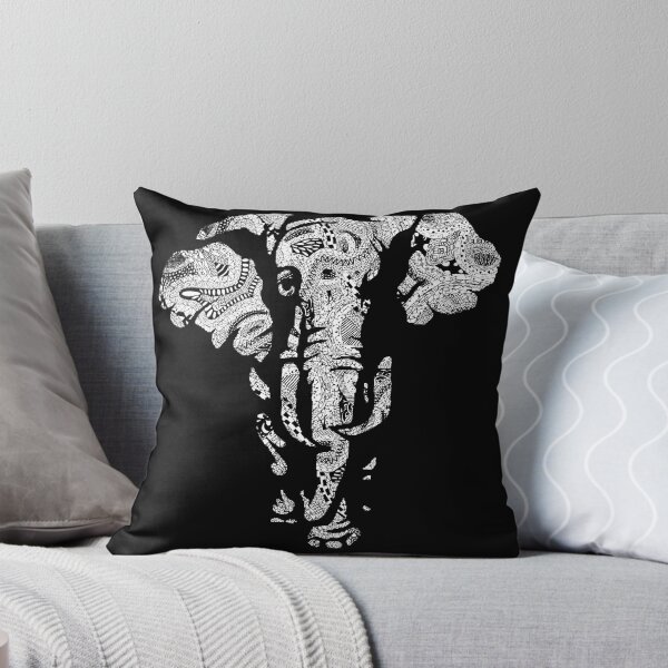 Artikelvorschau, Elefant Zen Gekritzel entworfen und verkauft von ScapegoatPrints.