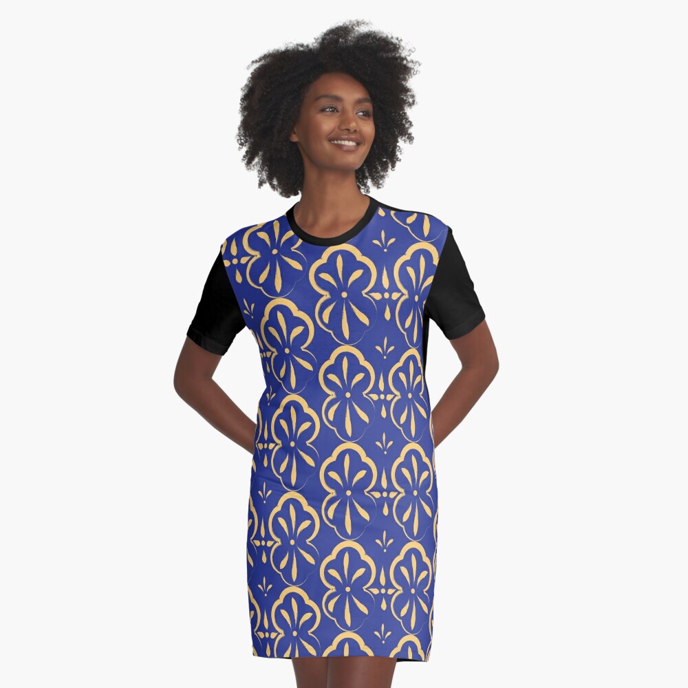 Item preview, Graphic T-Shirt Dress designed and sold by vectormarketnet.
