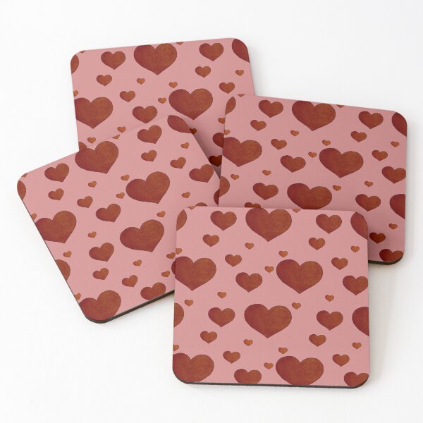 Item preview, Red Painted Hearts designed and sold by megatype.