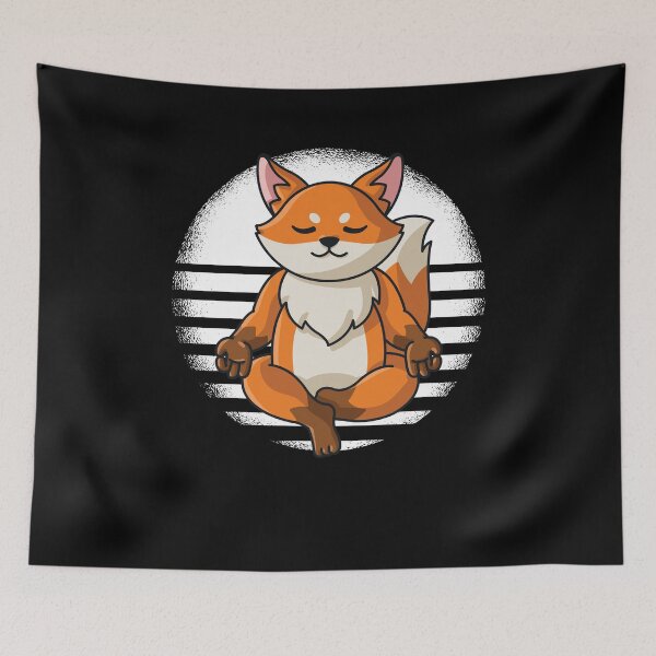 Item preview, Fox Yoga Mandala Spiritual yoga women designed and sold by 123428094.