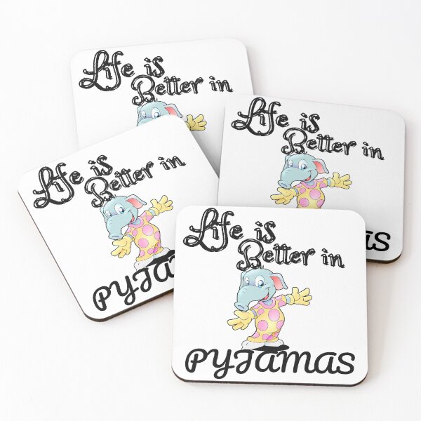 Item preview, Life Is Better In Pyjamas designed and sold by Vibing-Right.