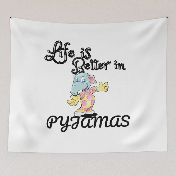 Item preview, Life Is Better In Pyjamas designed and sold by Vibing-Right.