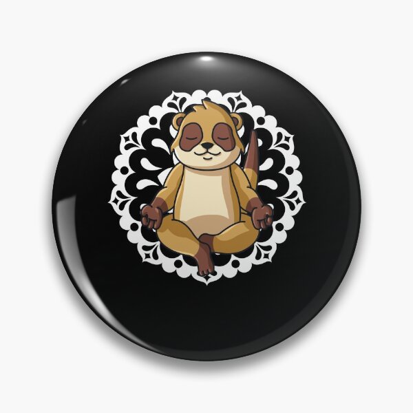 Item preview, Meerkat Yoga Mandala Spiritual yoga women designed and sold by 123428094.