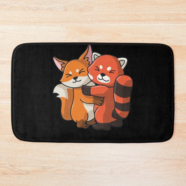 Item preview, Red Panda and Fox cute Hug Cuddle Animals designed and sold by 123428094.