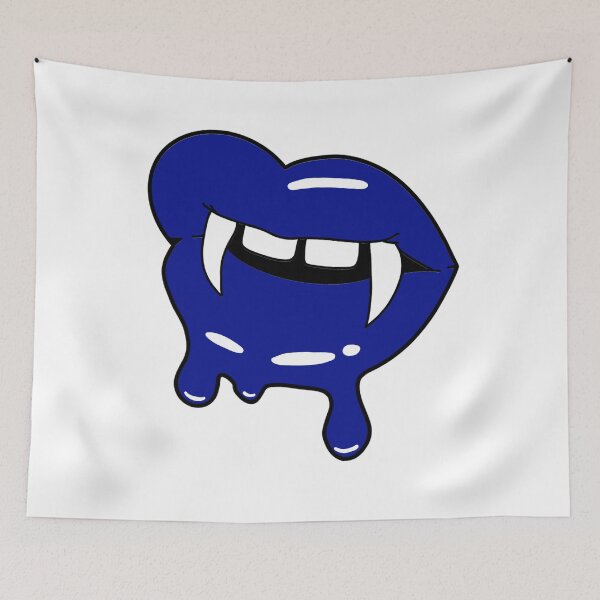 Item preview, Copy of Blue vamp lips designed and sold by StudioCreatives Art.