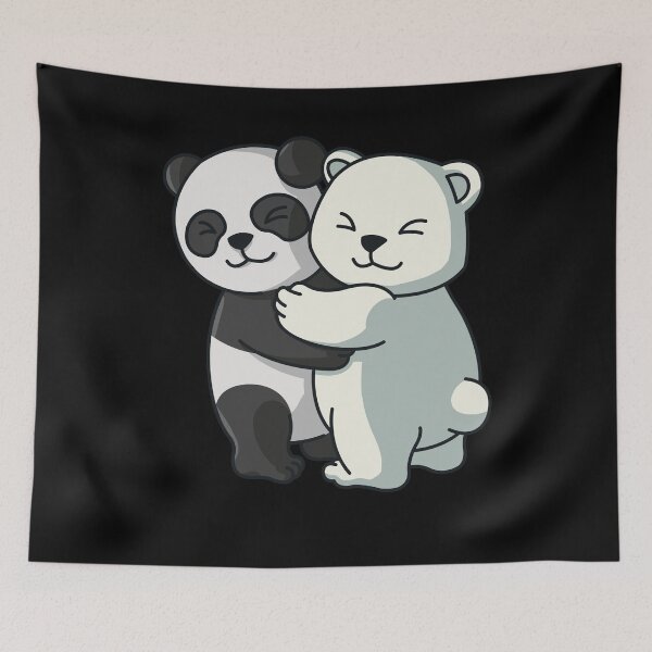 Item preview, Panda and Polar Bear cute Icebear Cuddle Animals designed and sold by 123428094.