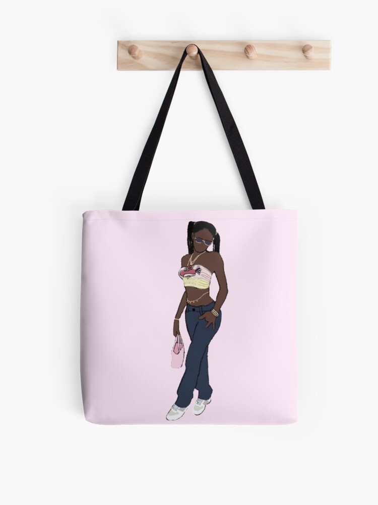 's y2k black girl" Tote Bag for Sale by hannahhamo   Redbubble