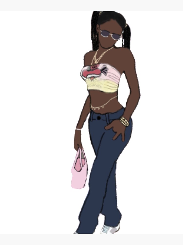 Cyber y2k/grunge black girl outfit Outfit, cyber y2k 