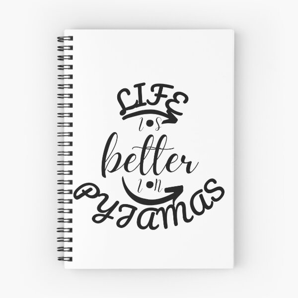 Item preview,  Life Is Better In Pyjamas designed and sold by Vibing-Right.