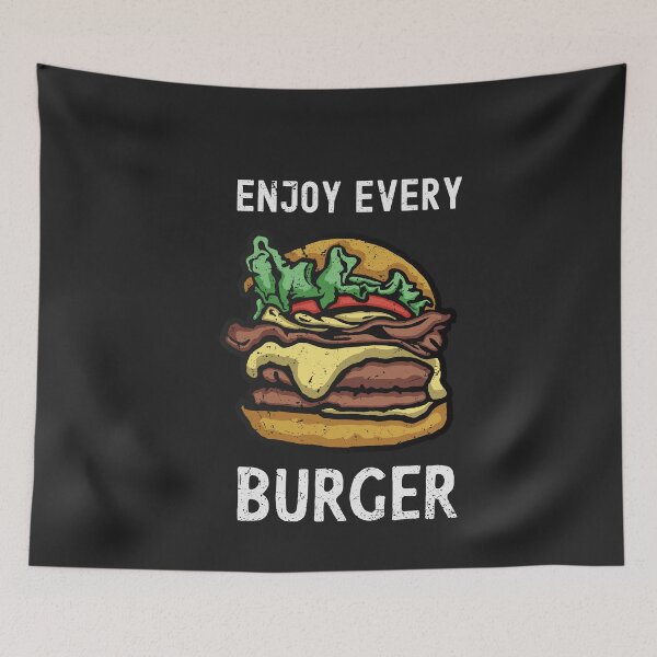 Item preview, Enjoy Every Burger designed and sold by sunnyhou.