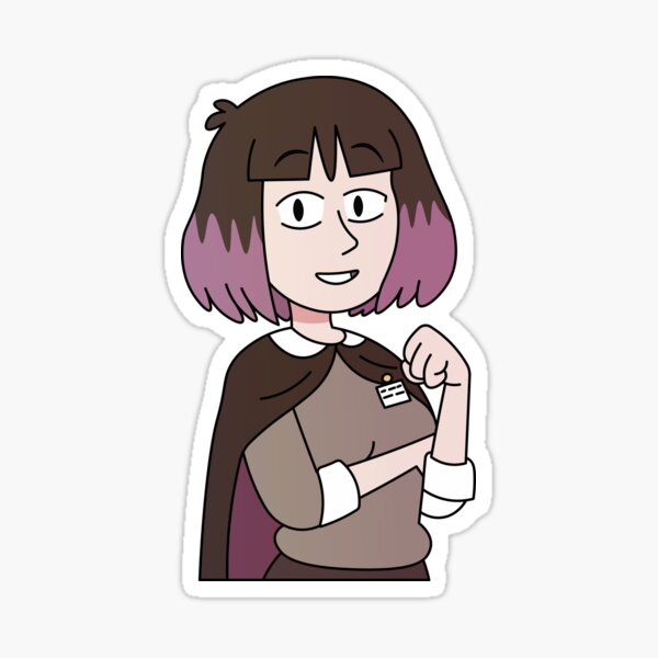 Kaisa The Librarian Sticker