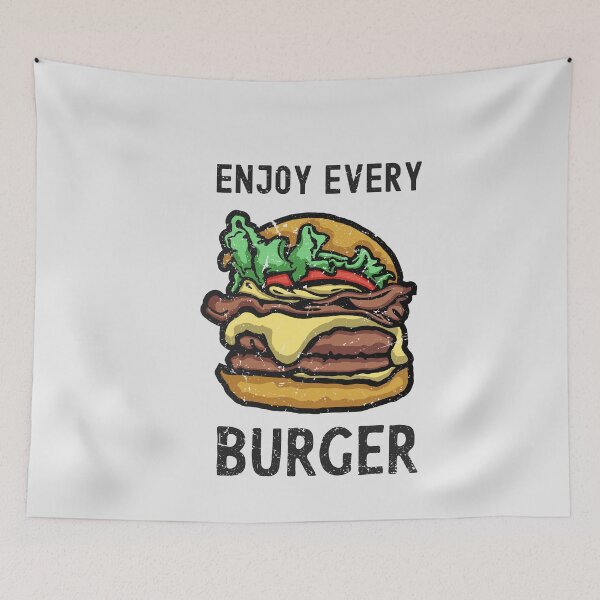 Item preview, Enjoy Every Burger designed and sold by sunnyhou.