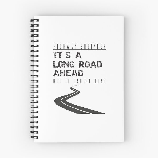 Item preview, Highway Engineer It's A Long Road Ahead But It Can Be Done designed and sold by 4AllTimes.